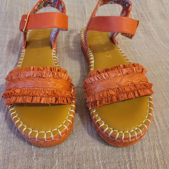 Copper Key Sunkissed Sandals, Size 10M - Picture 3 of 6